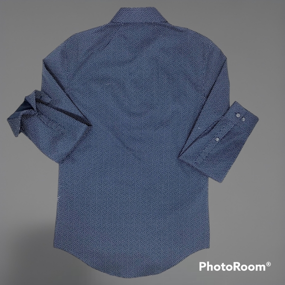 Kenneth Cole Reaction Slim Fit Casual Button Down Shirt Men's Top Small - Picture 4 of 5